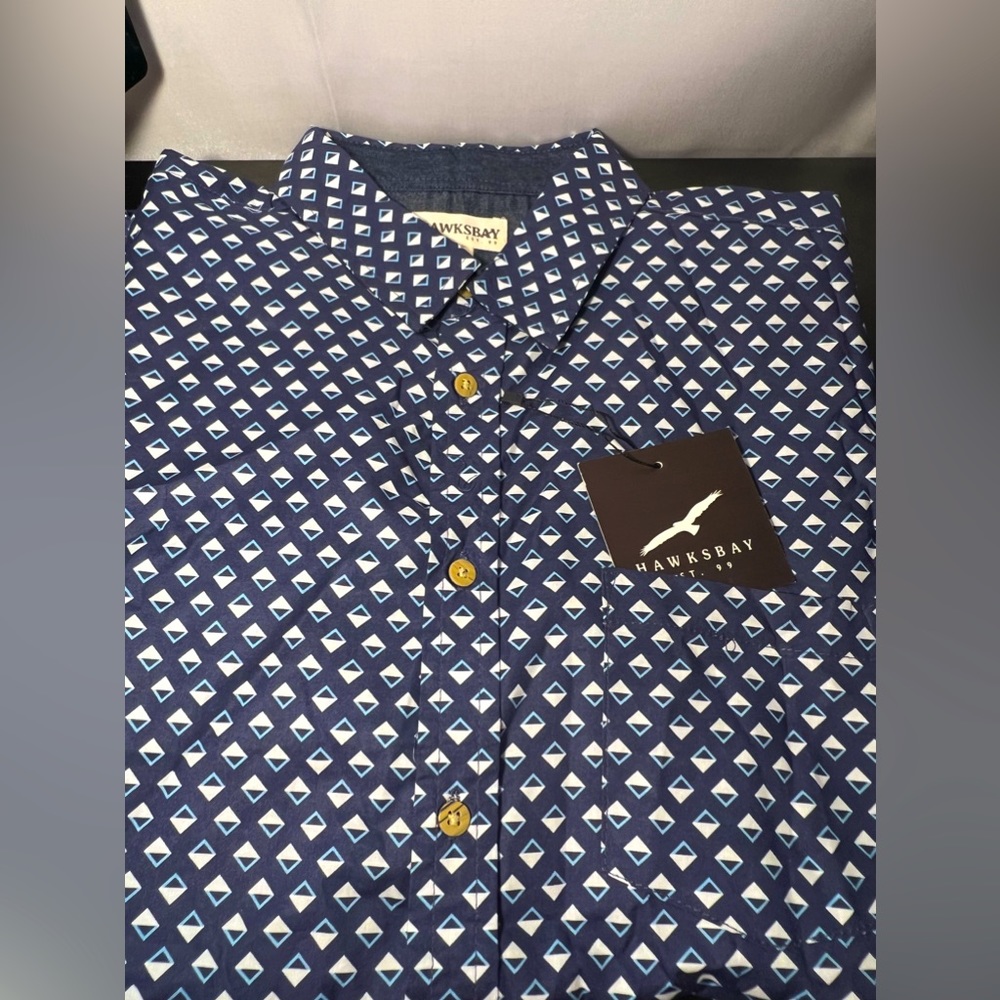 HAWKSBAY Short Sleeve Dress Shirt